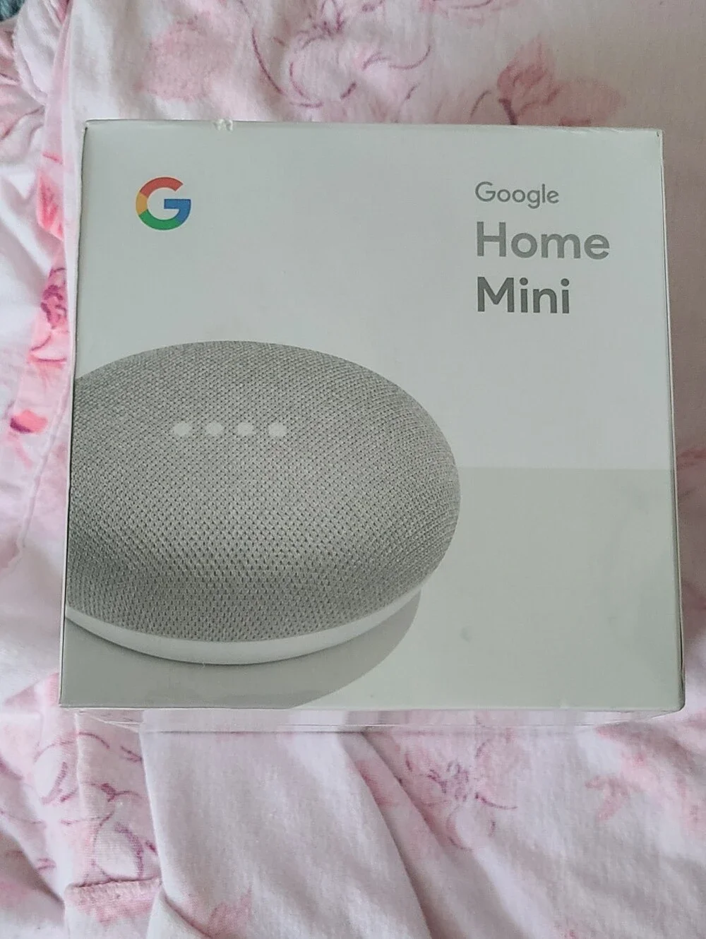 Google Home Mini ☆ In The color Chalk. Brand New. Sealed Unopened.